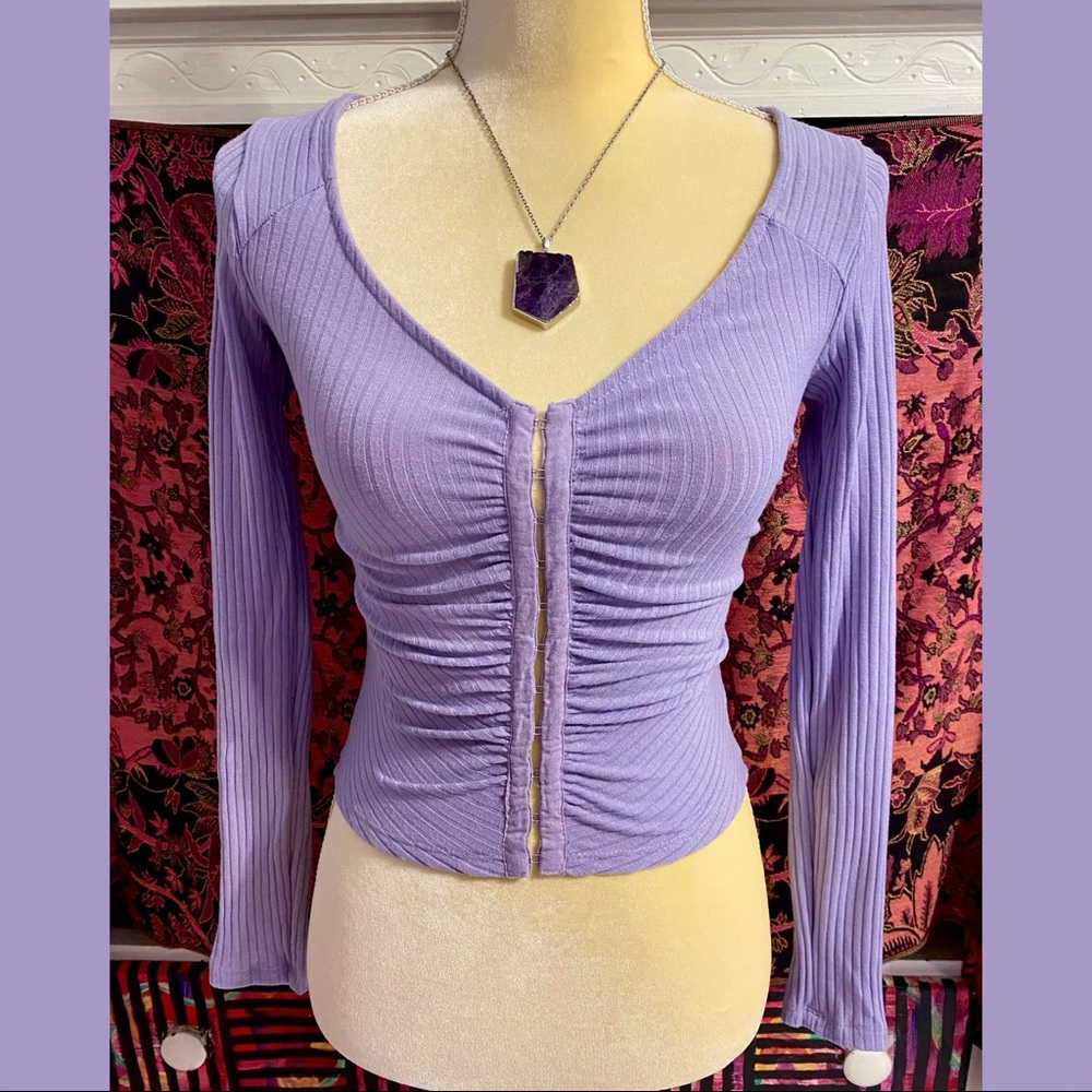 FOREVER 21 Lavender long sleeve